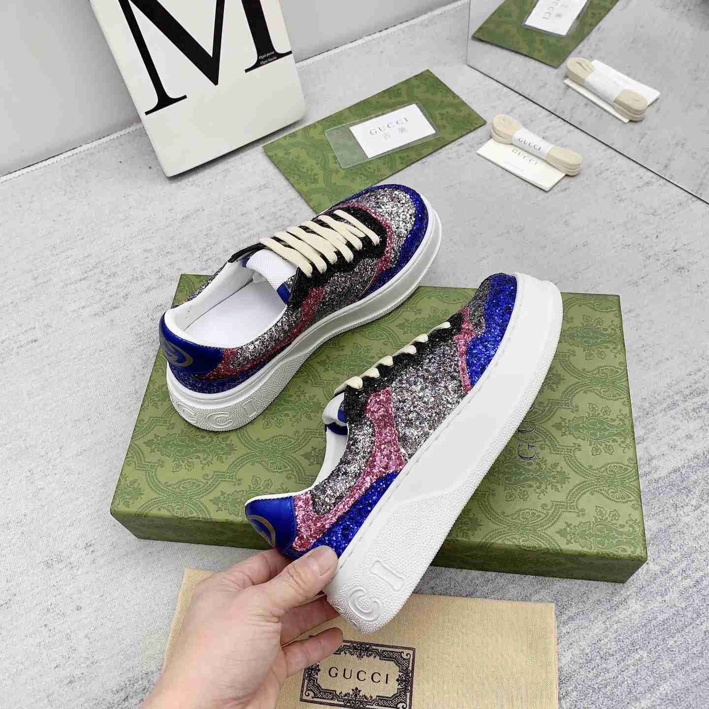 Gucci Glitzer-Sneaker - EUR FASHION