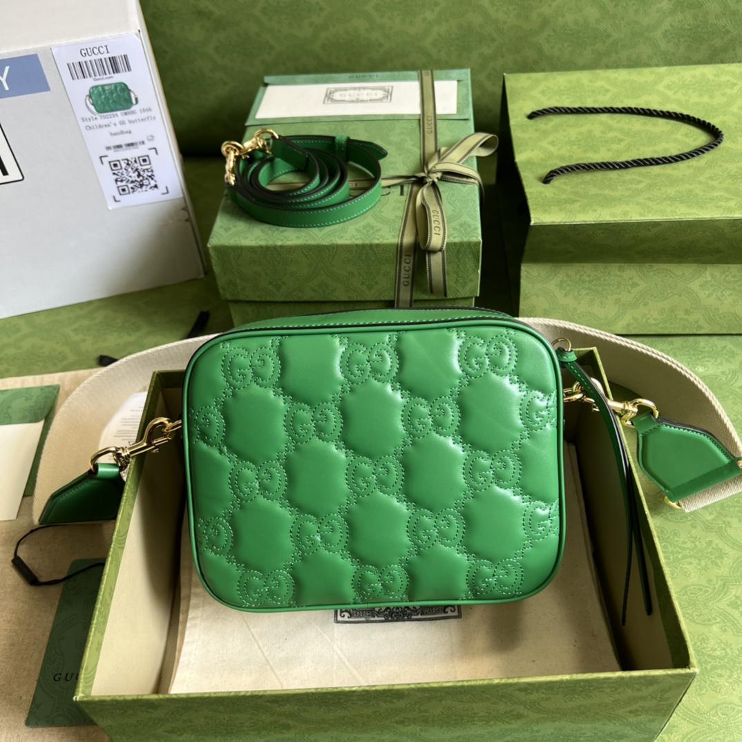 Kleine Gucci GG Matelassé-Tasche (21,5–17–7,5 cm) - EUR FASHION
