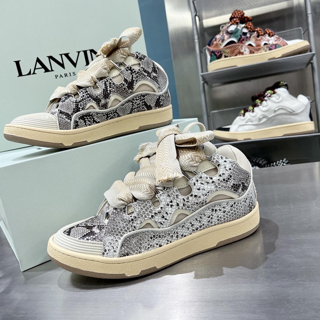 Lanvin Curb Low-Top-Sneaker - EUR FASHION