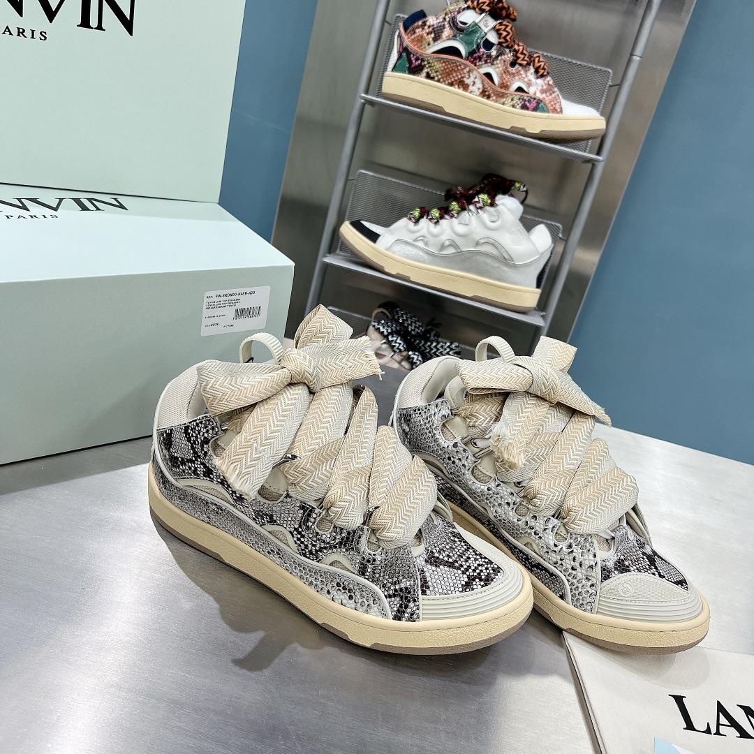 Lanvin Curb Low-Top-Sneaker - EUR FASHION