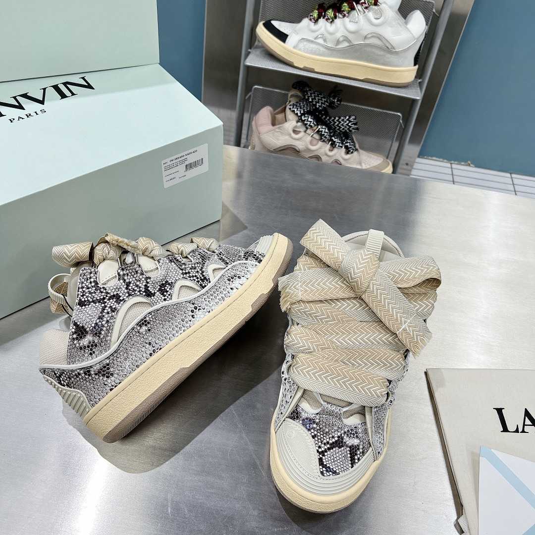 Lanvin Curb Low-Top-Sneaker - EUR FASHION
