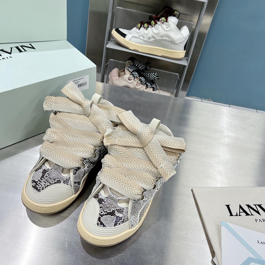 Lanvin Curb Low-Top-Sneaker - EUR FASHION