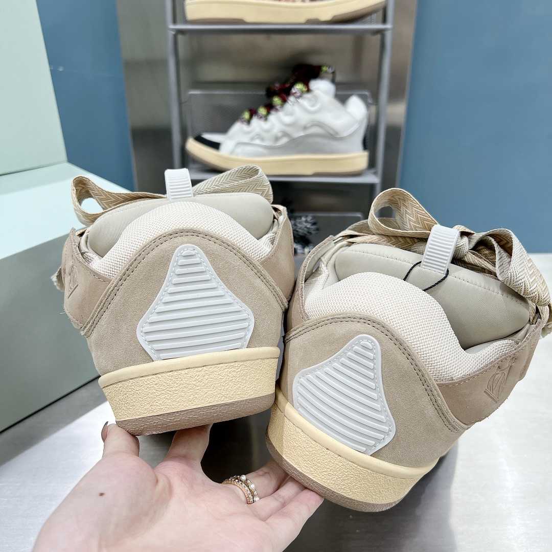 Lanvin Leder-Bordstein-Sneaker - EUR FASHION