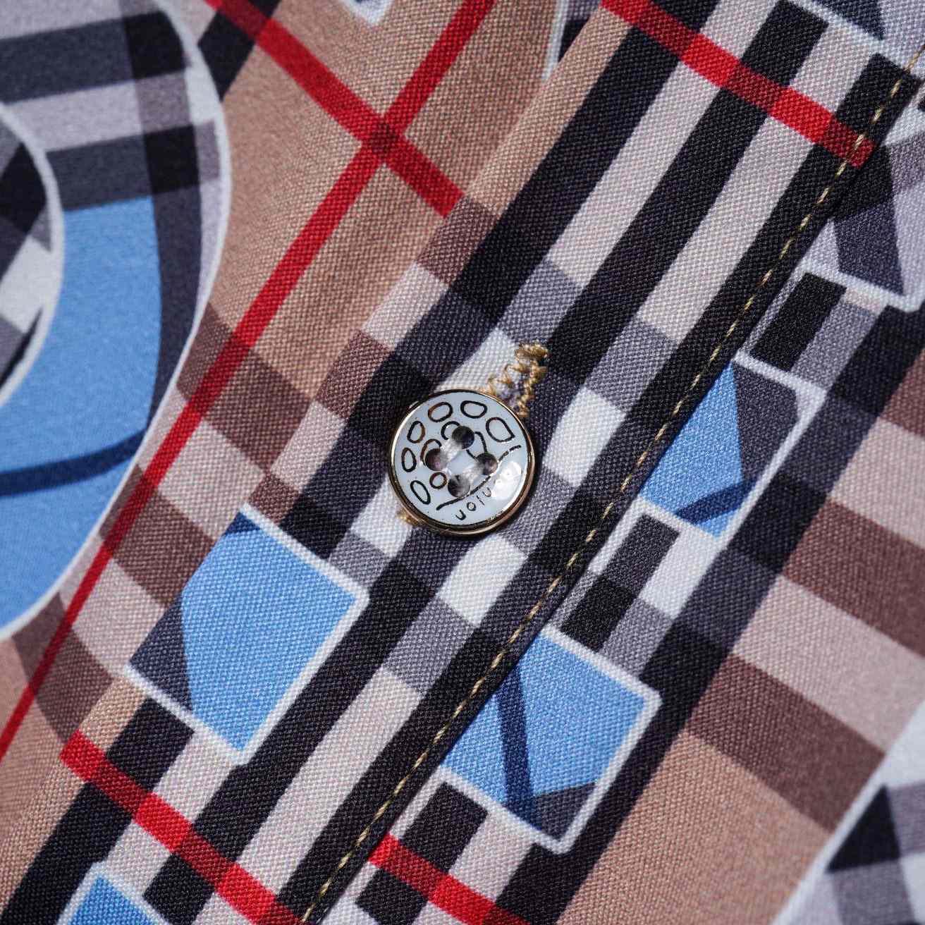 Burberry Vintage Check Logo Kurzarmhemd und Shorts - EUR FASHION