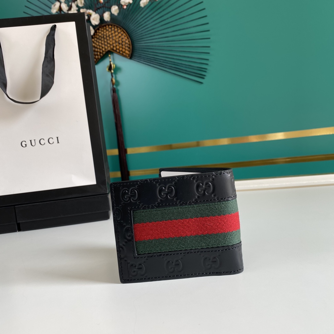 Gucci GG Supreme Web-Geldbörse (11–9–1,5 cm) - EUR FASHION