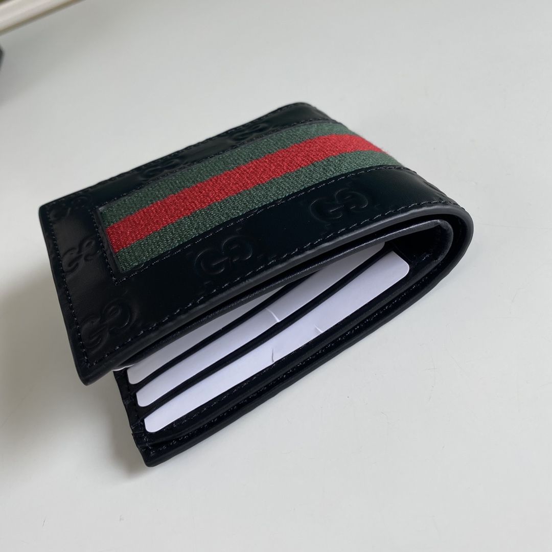 Gucci GG Supreme Web-Geldbörse (11–9–1,5 cm) - EUR FASHION