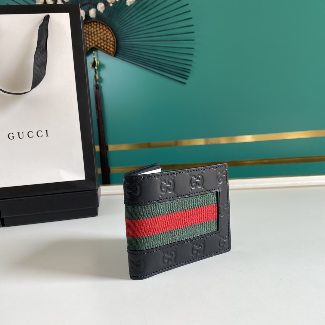 Gucci GG Supreme Web-Geldbörse (11–9–1,5 cm) - EUR FASHION