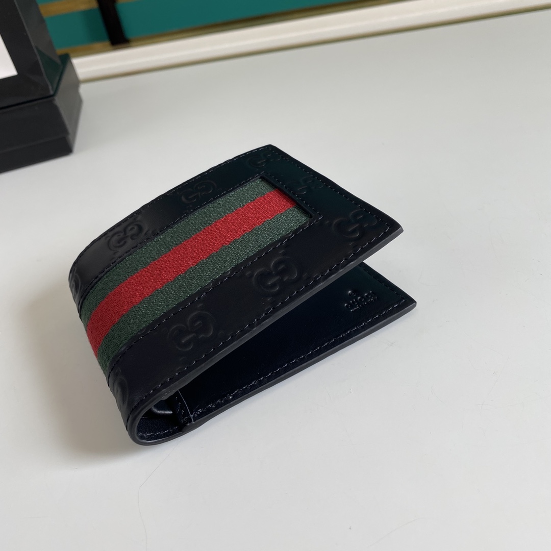 Gucci GG Supreme Web-Geldbörse (11–9–1,5 cm) - EUR FASHION
