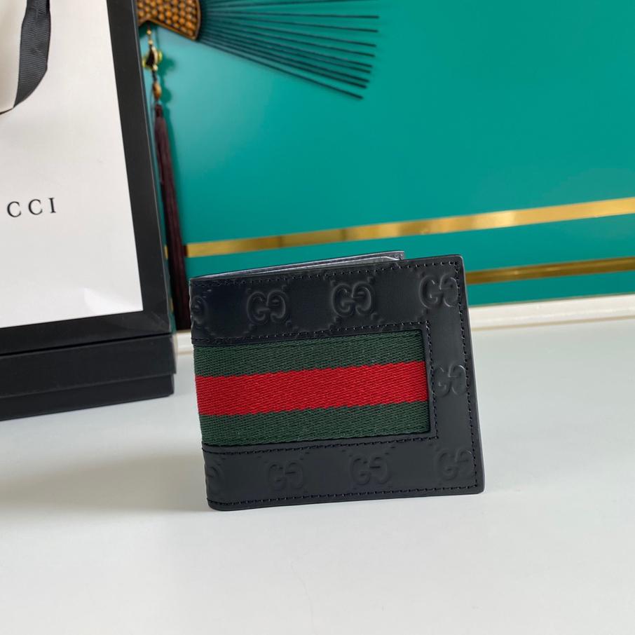 Gucci GG Supreme Web-Geldbörse (11–9–1,5 cm) - EUR FASHION