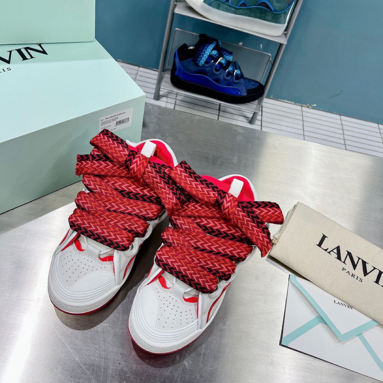 Lanvin Curb Batman-Sneaker - EUR FASHION