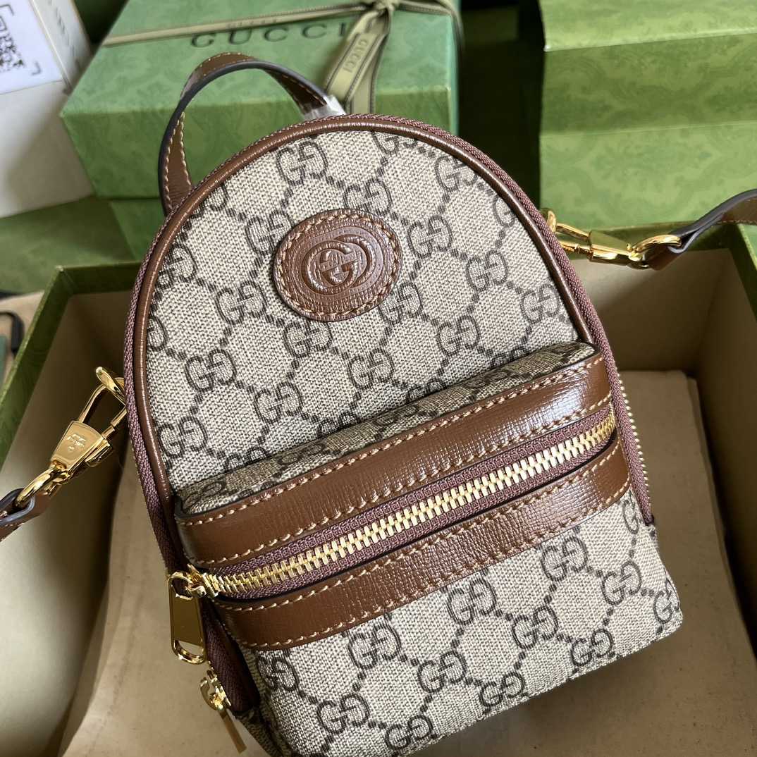 Gucci Multifunktionstasche mit ineinandergreifendem G (15-19-8 cm) - EUR FASHION