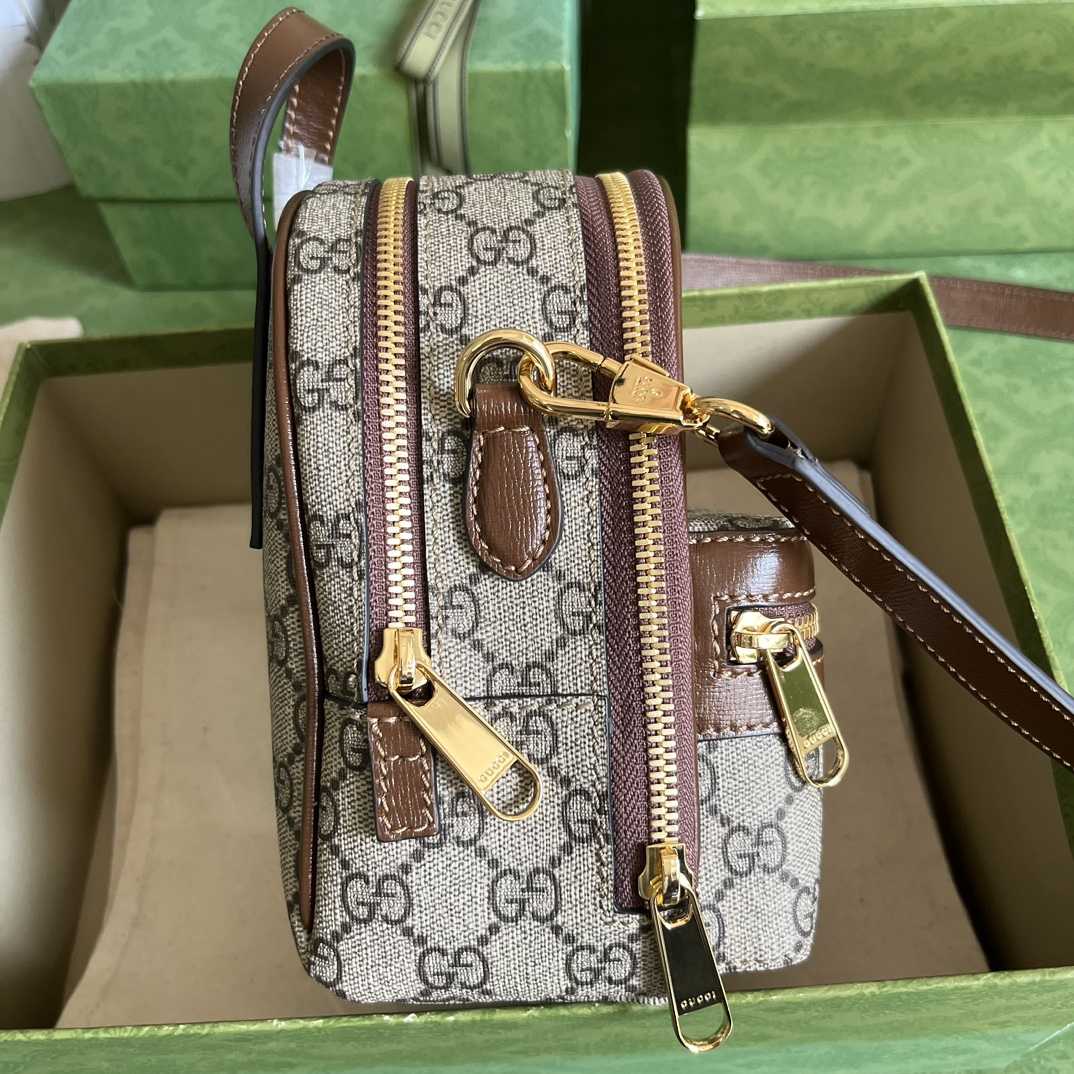 Gucci Multifunktionstasche mit ineinandergreifendem G (15-19-8 cm) - EUR FASHION