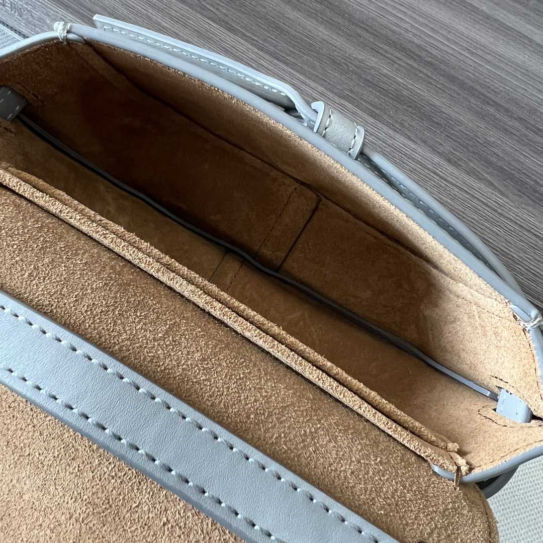Loewe Mini Gate Dual Bag aus weichem Kalbsleder und Jacquard - EUR FASHION