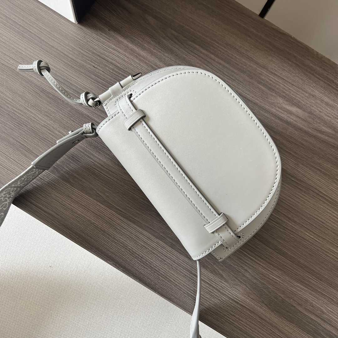 Loewe Mini Gate Dual Bag aus weichem Kalbsleder und Jacquard - EUR FASHION