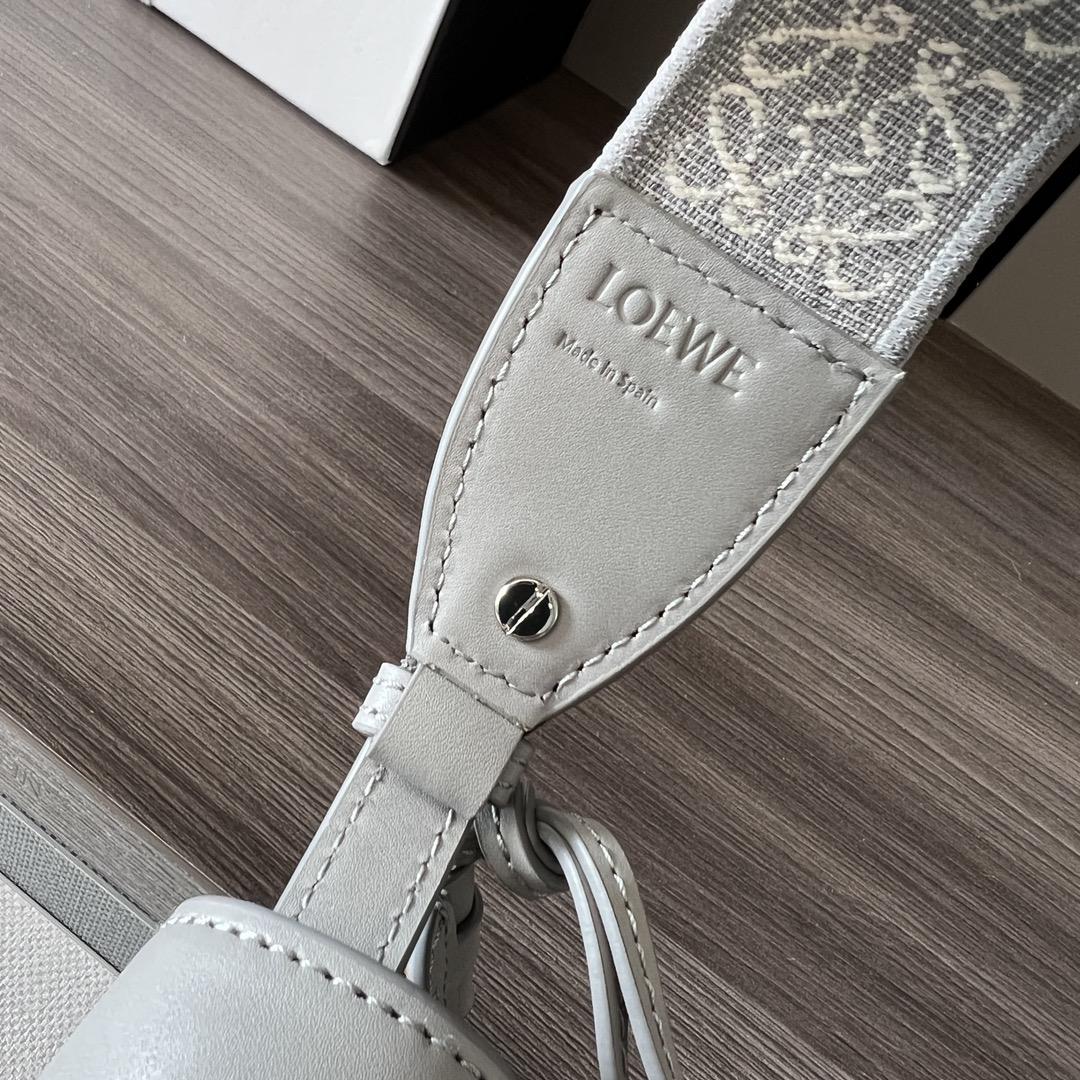 Loewe Mini Gate Dual Bag aus weichem Kalbsleder und Jacquard - EUR FASHION