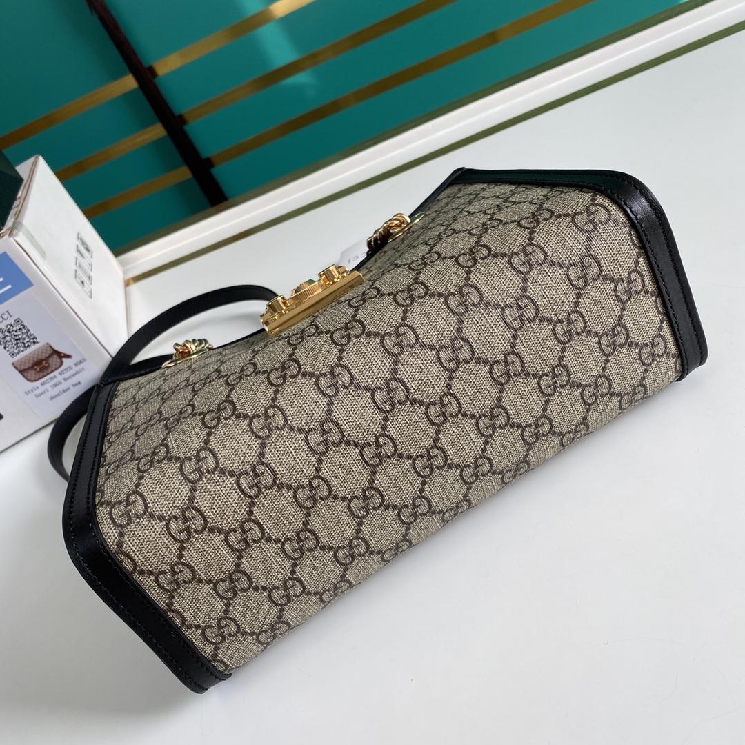 Gucci Padlock Kleine GG Umhängetasche (26-18-10 cm) - EUR FASHION
