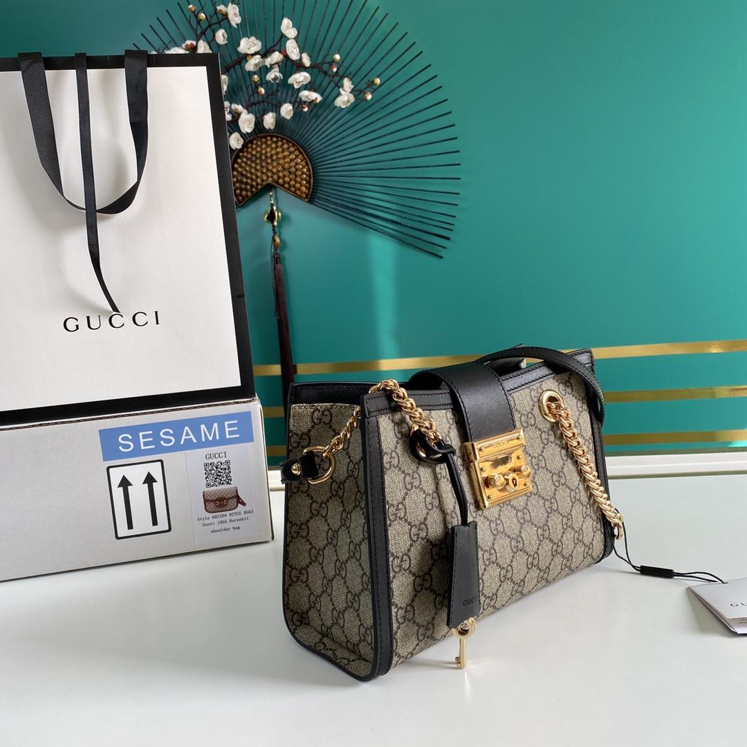 Gucci Padlock Kleine GG Umhängetasche (26-18-10 cm) - EUR FASHION