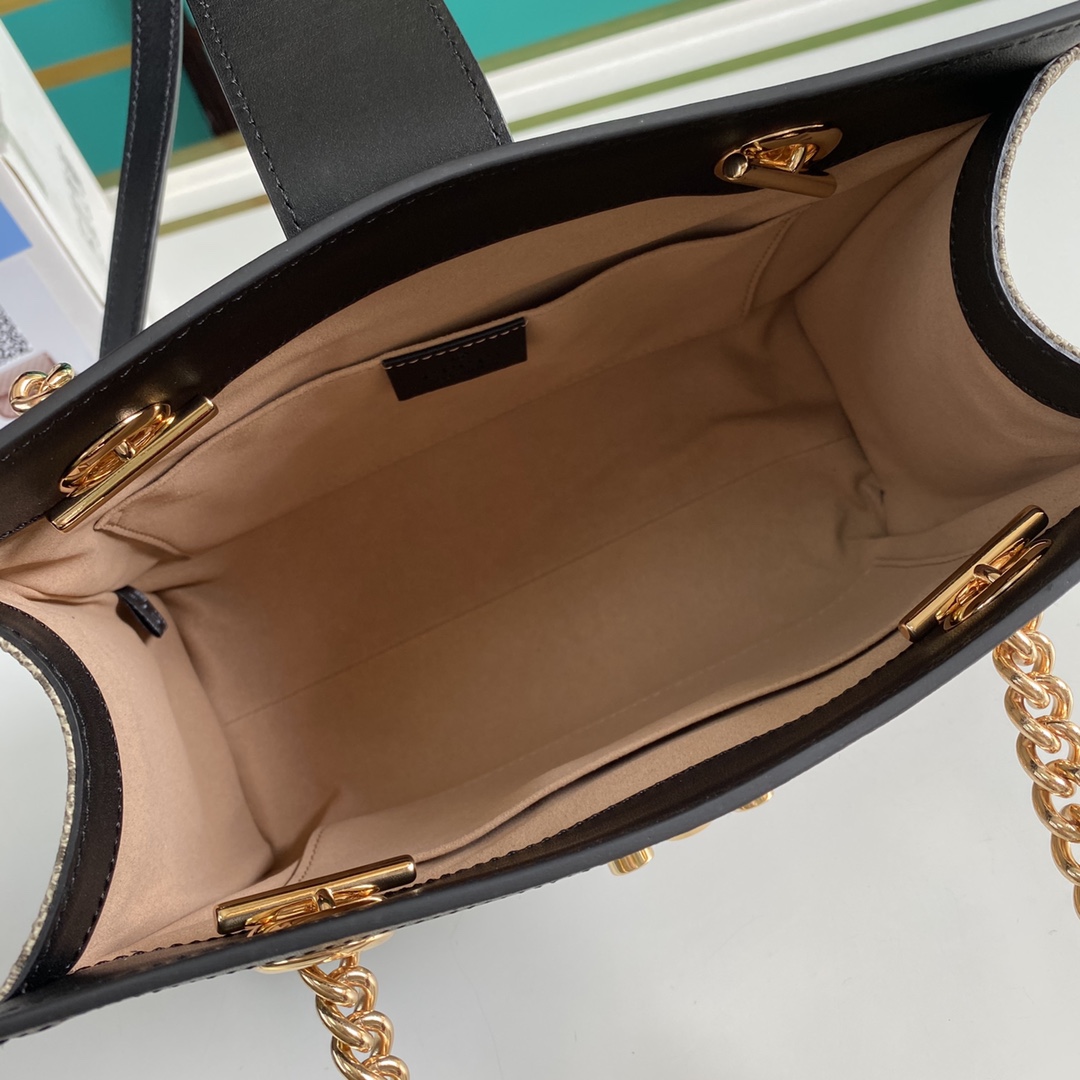 Gucci Padlock Kleine GG Umhängetasche (26-18-10 cm) - EUR FASHION