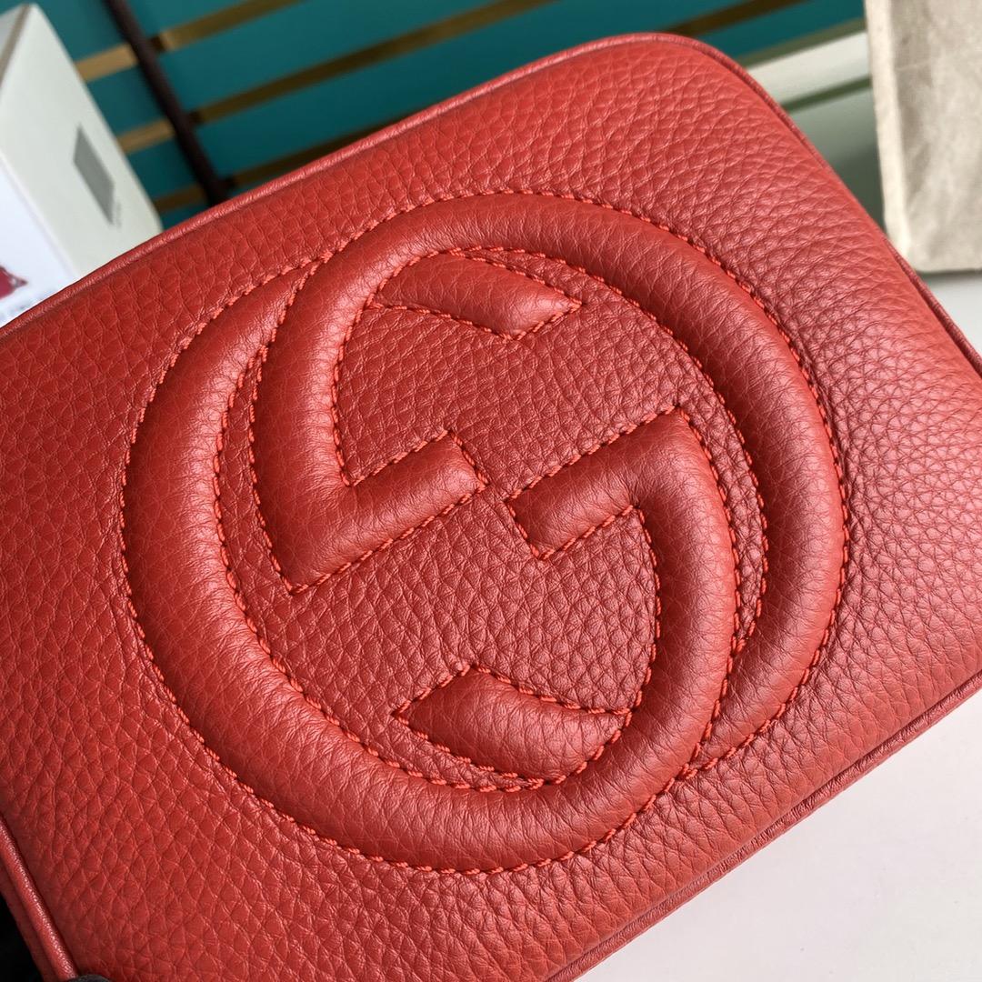 Gucci Soho Kleine Leder-Disco-Tasche (22-15-7 cm) - EUR FASHION