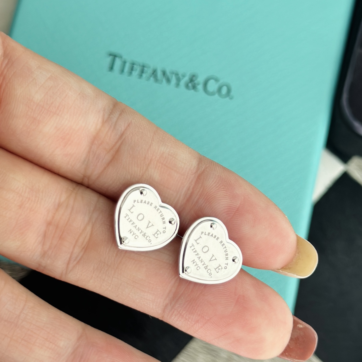 Tiffany&CO Herzanhänger-Ohrringe - EUR FASHION