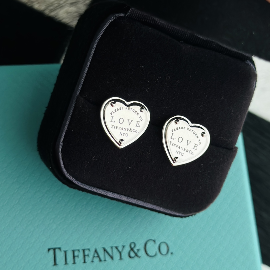 Tiffany&CO Herzanhänger-Ohrringe - EUR FASHION