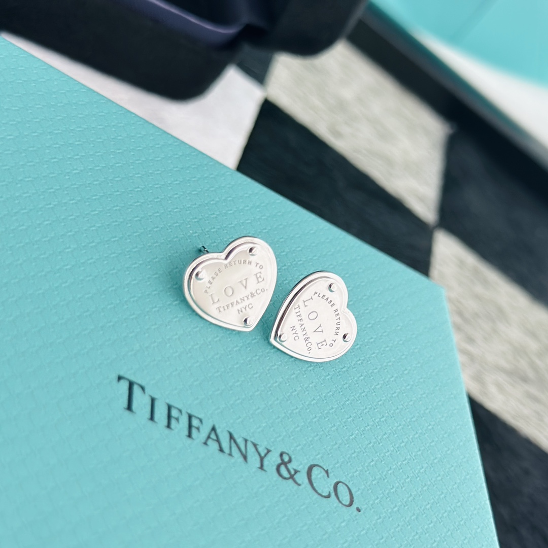 Tiffany&CO Herzanhänger-Ohrringe - EUR FASHION