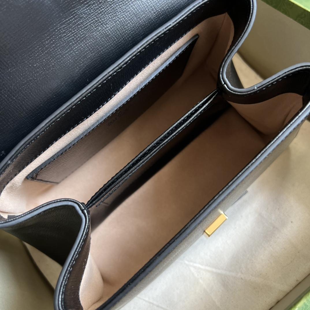 Gucci Horsebit 1955 Mini-Tasche (22 x 16 x 10,5 cm) - EUR FASHION