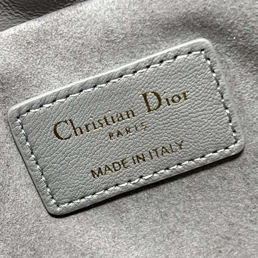 Dior Lady Dior Minitasche mit Kordelzug und Tragegriff oben - EUR FASHION