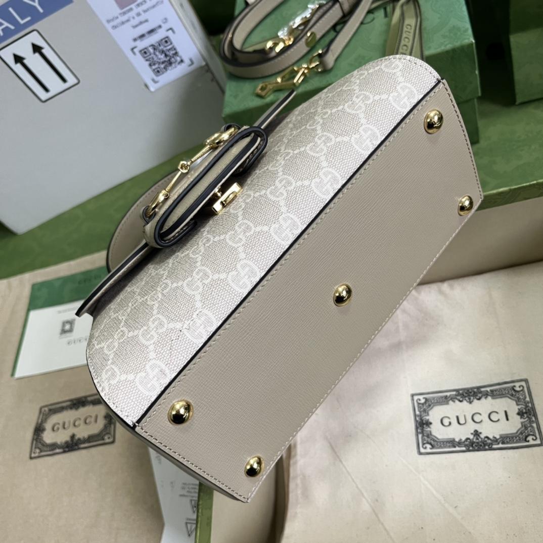 Gucci Horsebit 1955 Mini-Tasche (22 x 16 x 10,5 cm) - EUR FASHION
