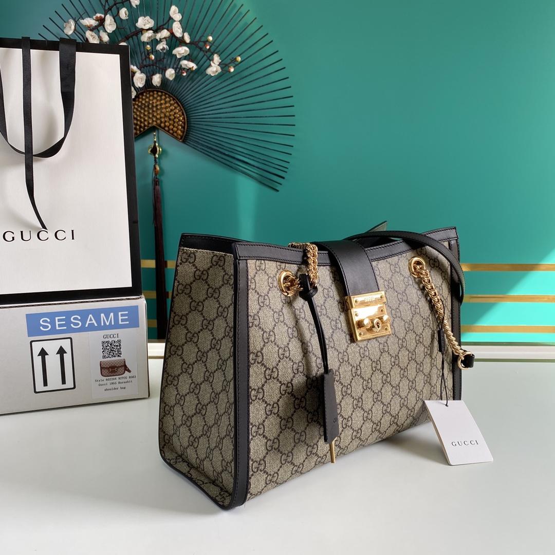Gucci Padlock mittelgroße GG-Umhängetasche (35–23,5–14 cm) - EUR FASHION