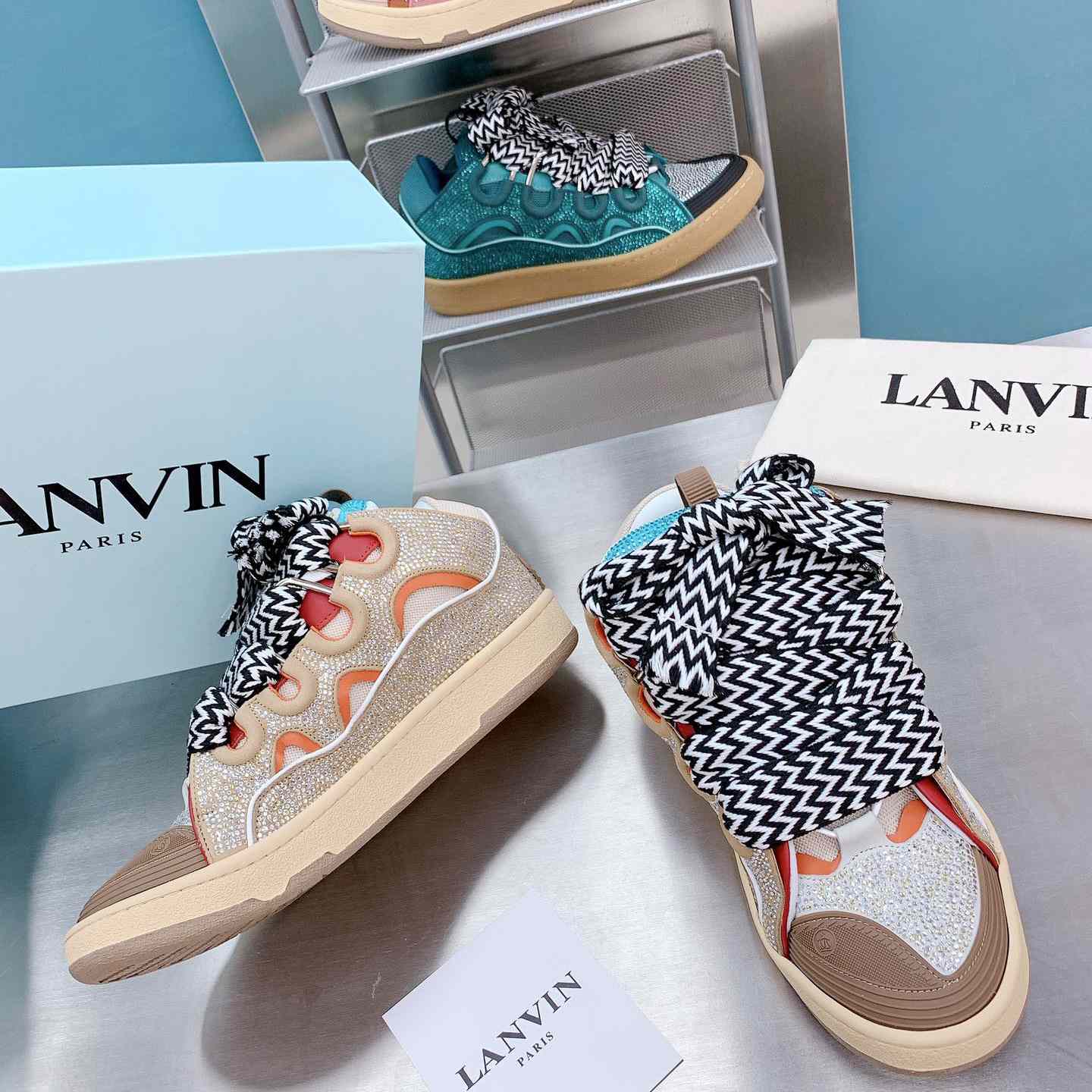 Lanvin Curb Low-Top-Sneaker - EUR FASHION