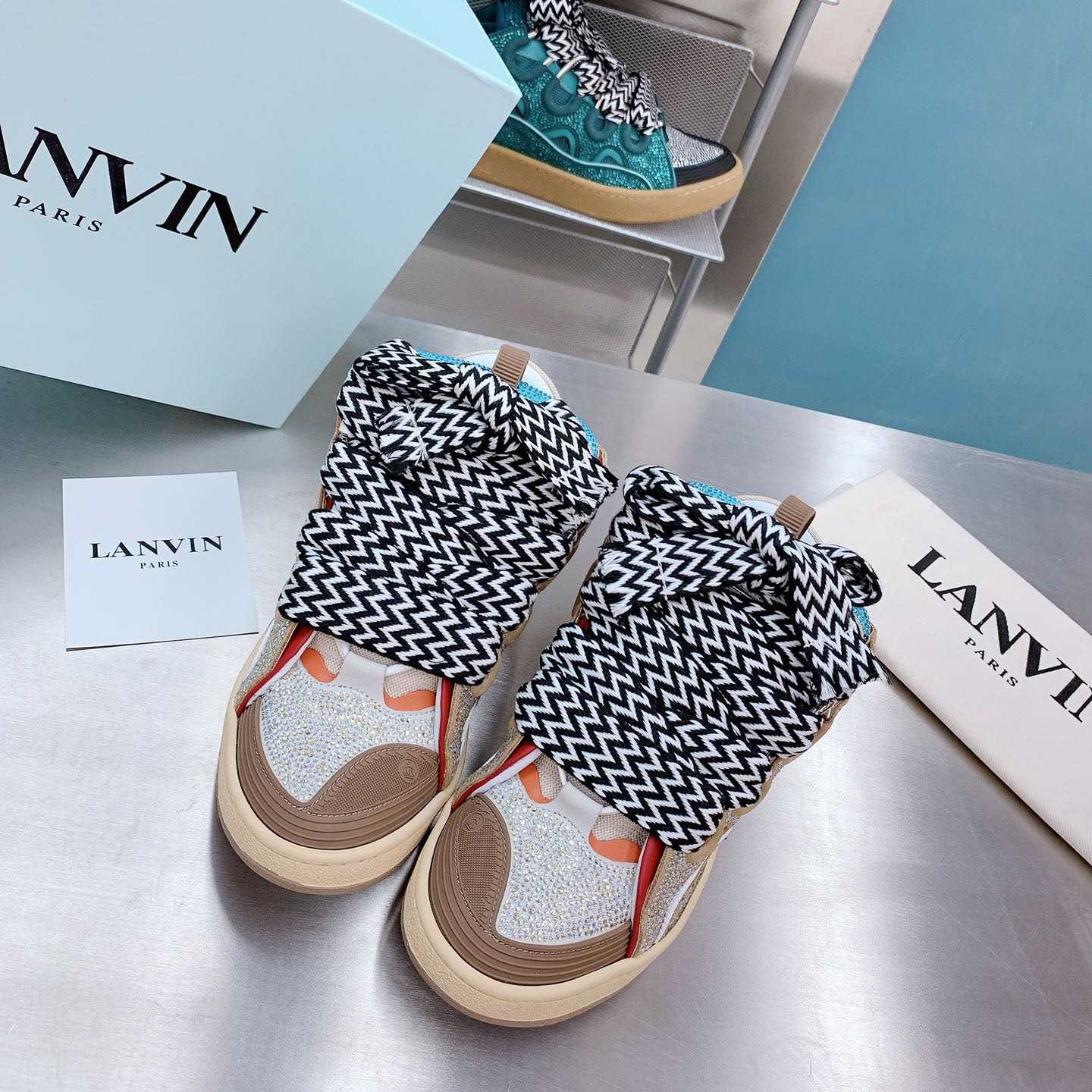 Lanvin Curb Low-Top-Sneaker - EUR FASHION