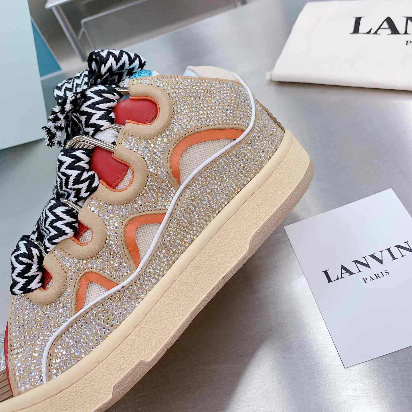 Lanvin Curb Low-Top-Sneaker - EUR FASHION