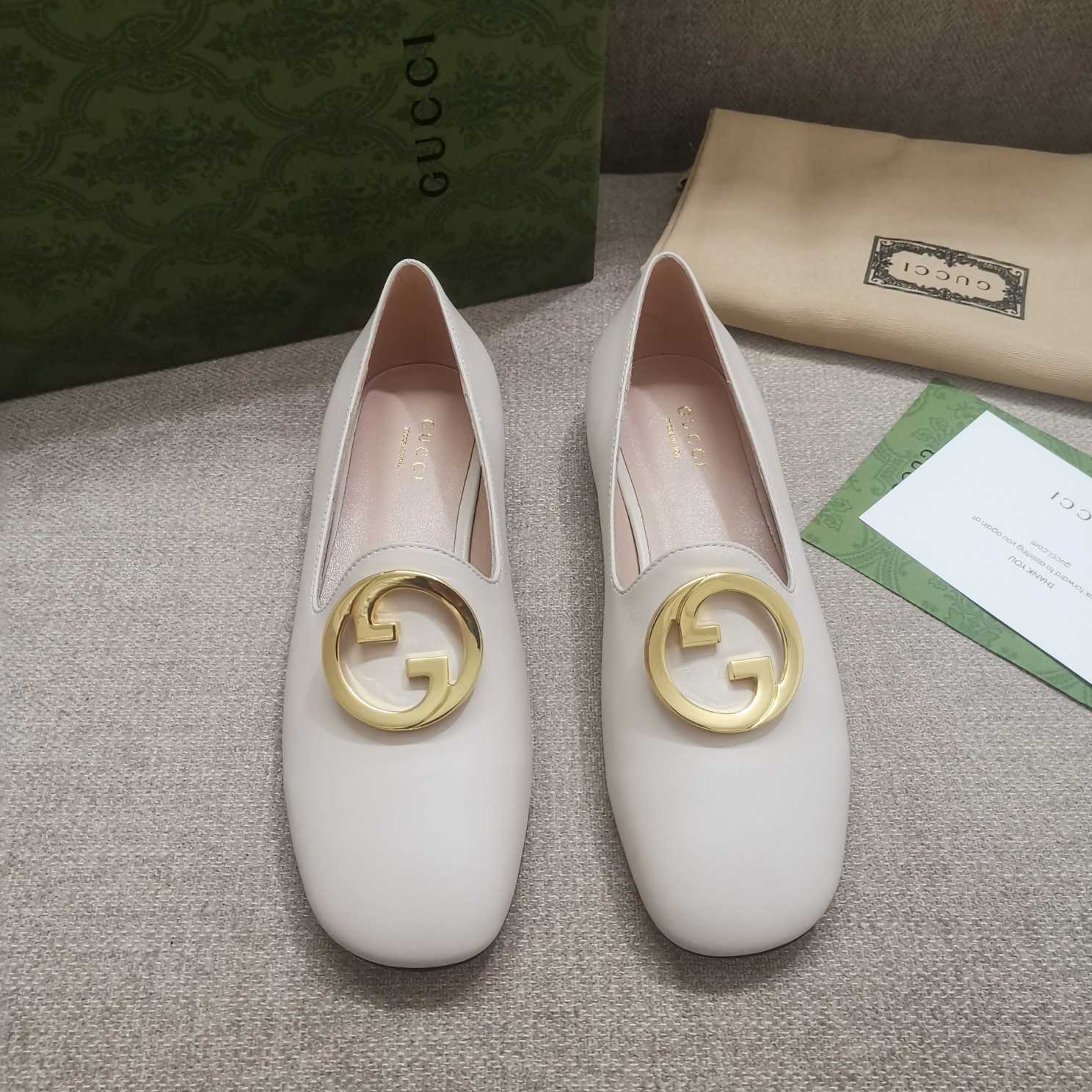 Gucci Blonde Ballerinas für Damen - EUR FASHION