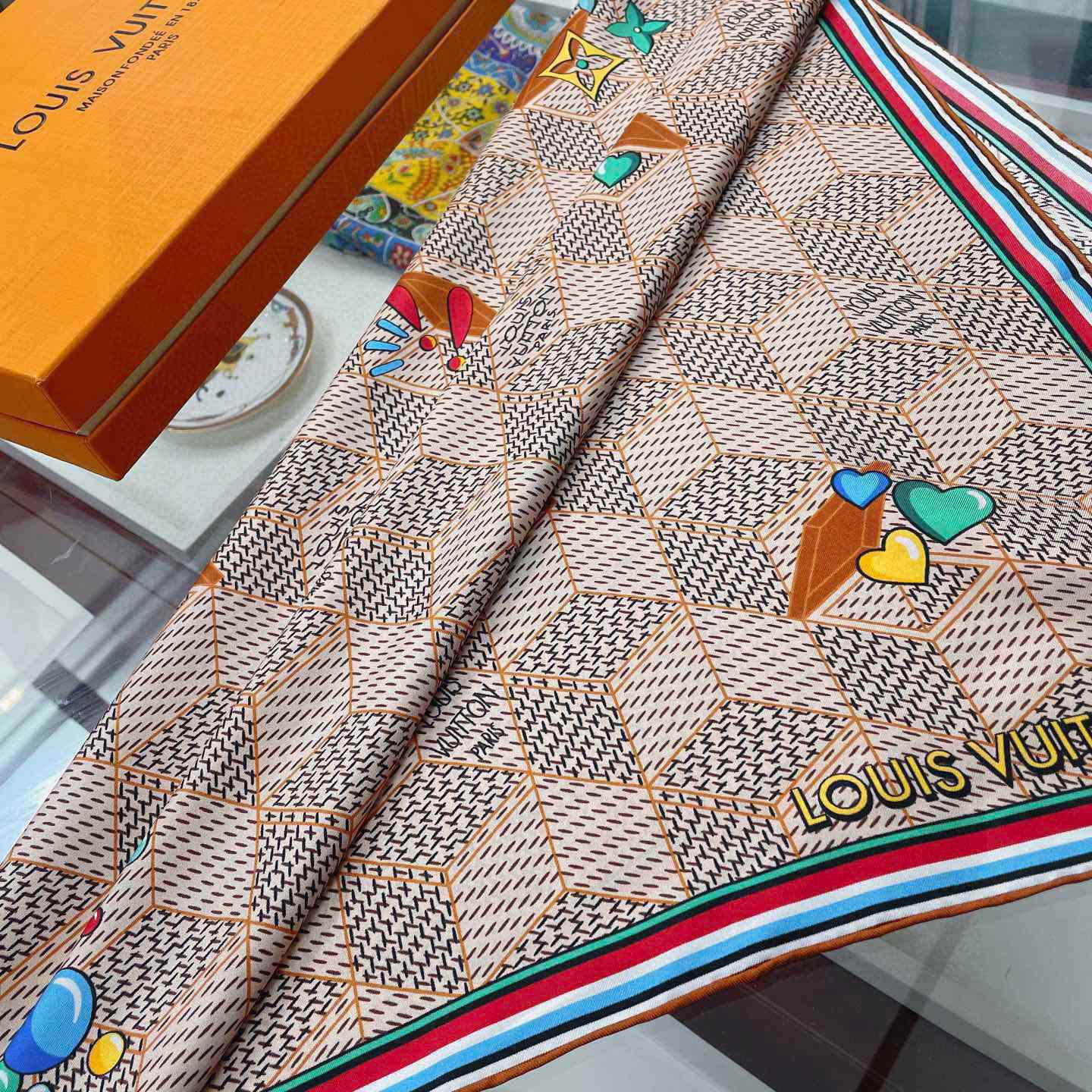 Louis Vuitton Damier Pop-Up-Quadrat M77668 - EUR FASHION