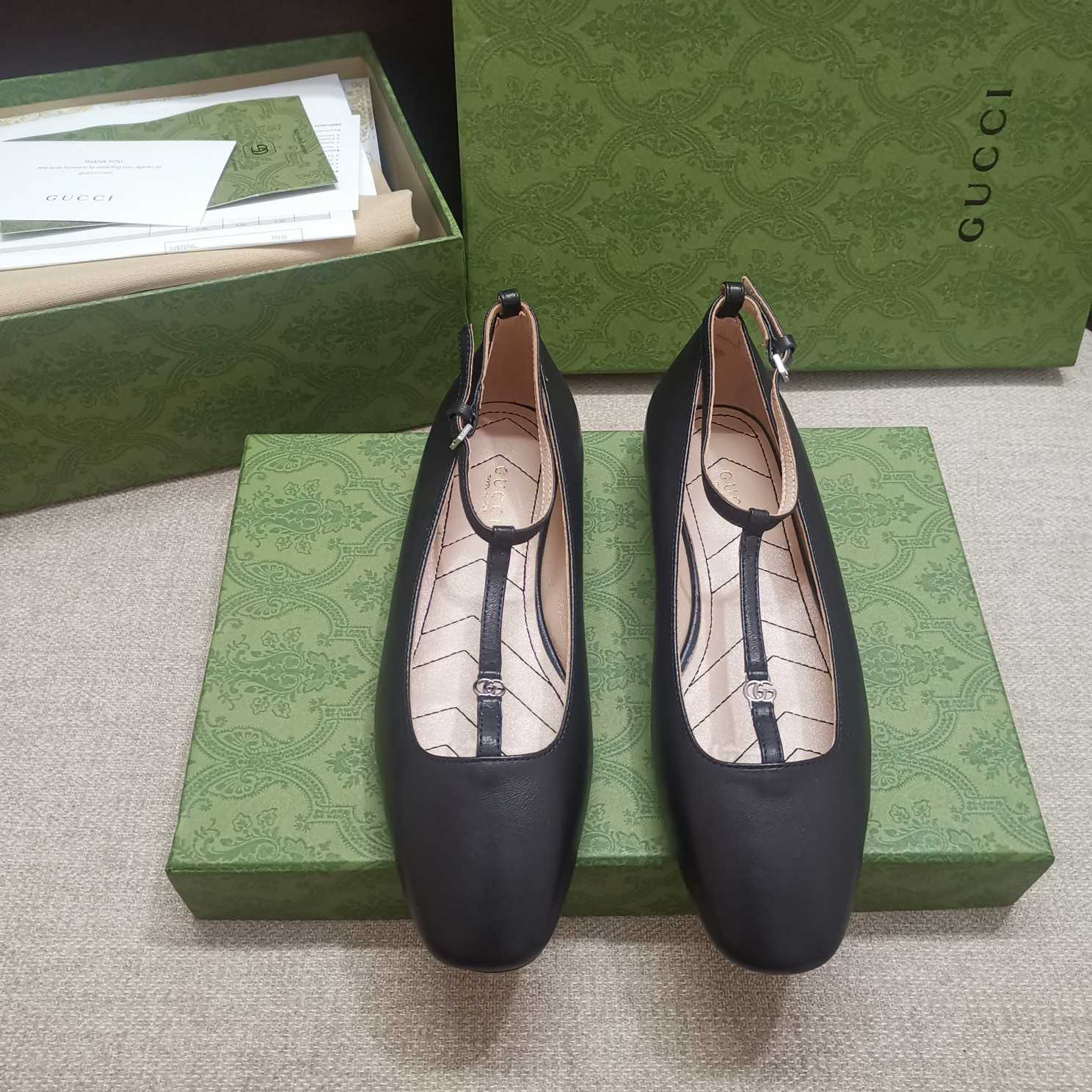 Gucci Damen-Ballerinas mit Doppel-G - EUR FASHION