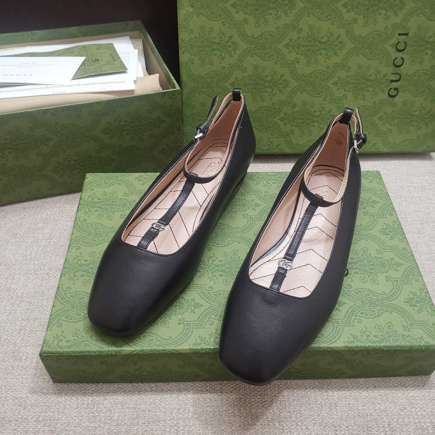 Gucci Damen-Ballerinas mit Doppel-G - EUR FASHION