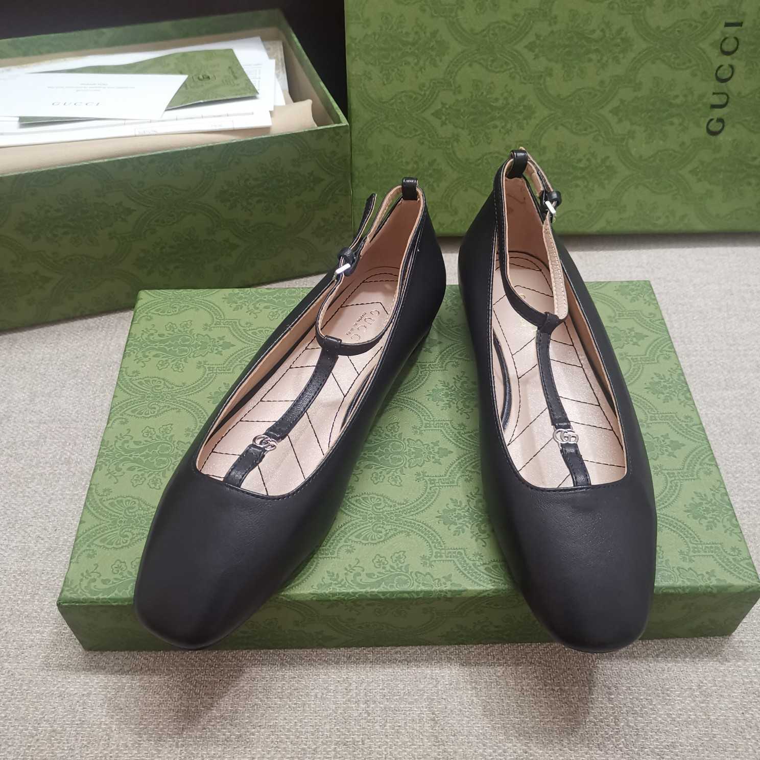 Gucci Damen-Ballerinas mit Doppel-G - EUR FASHION