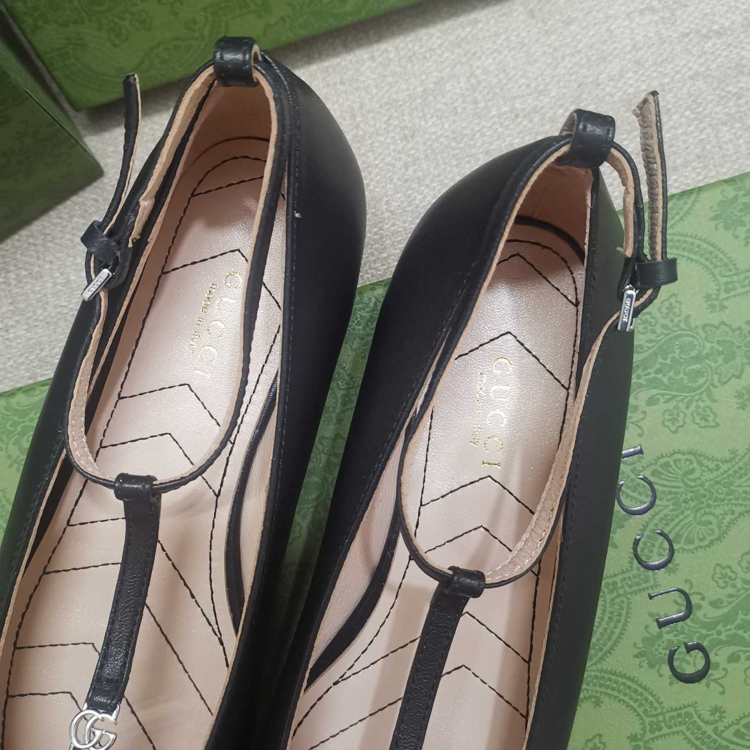 Gucci Damen-Ballerinas mit Doppel-G - EUR FASHION