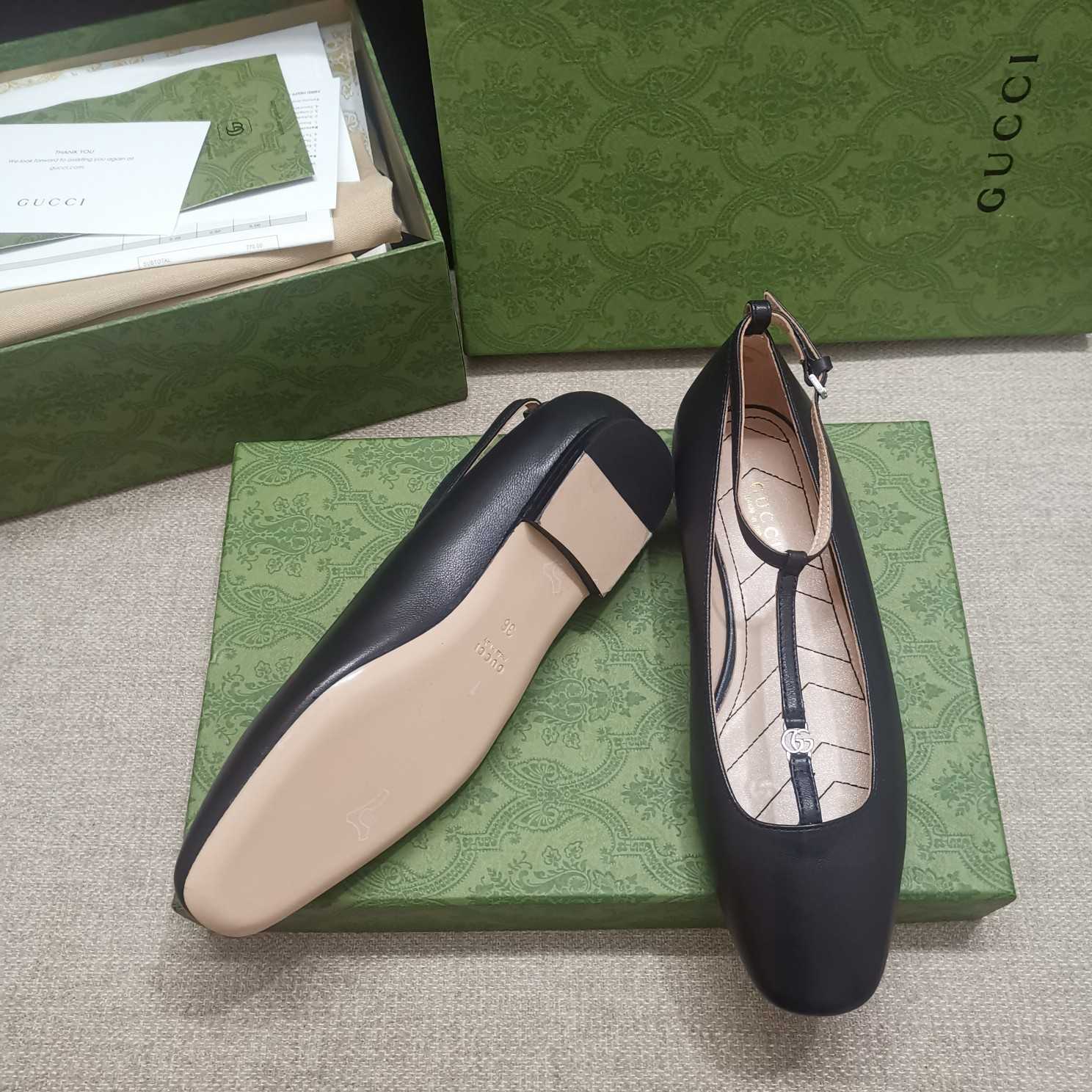 Gucci Damen-Ballerinas mit Doppel-G - EUR FASHION