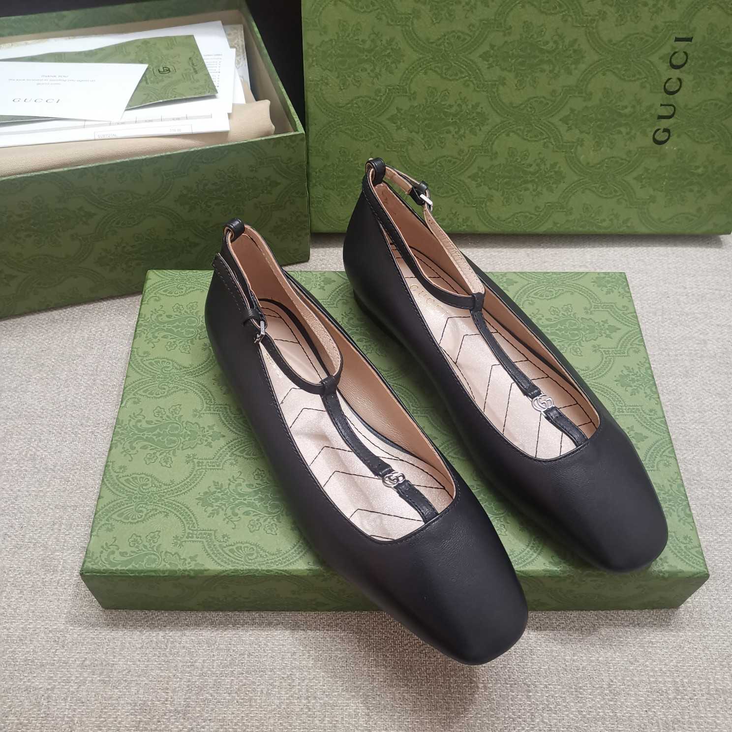 Gucci Damen-Ballerinas mit Doppel-G - EUR FASHION