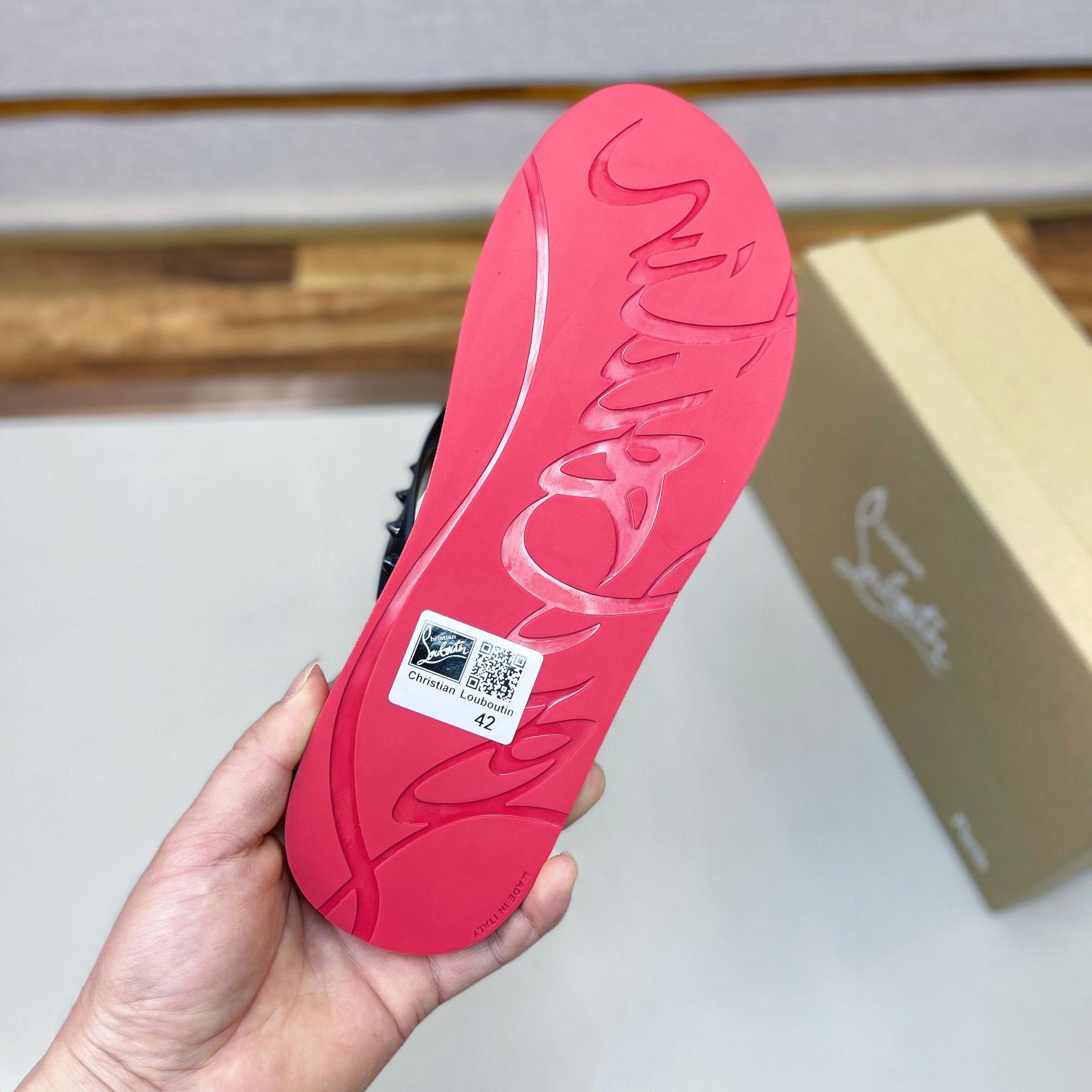 Christian Louboutin Loubi Flip Man Flip-Flops – Gummi - EUR FASHION