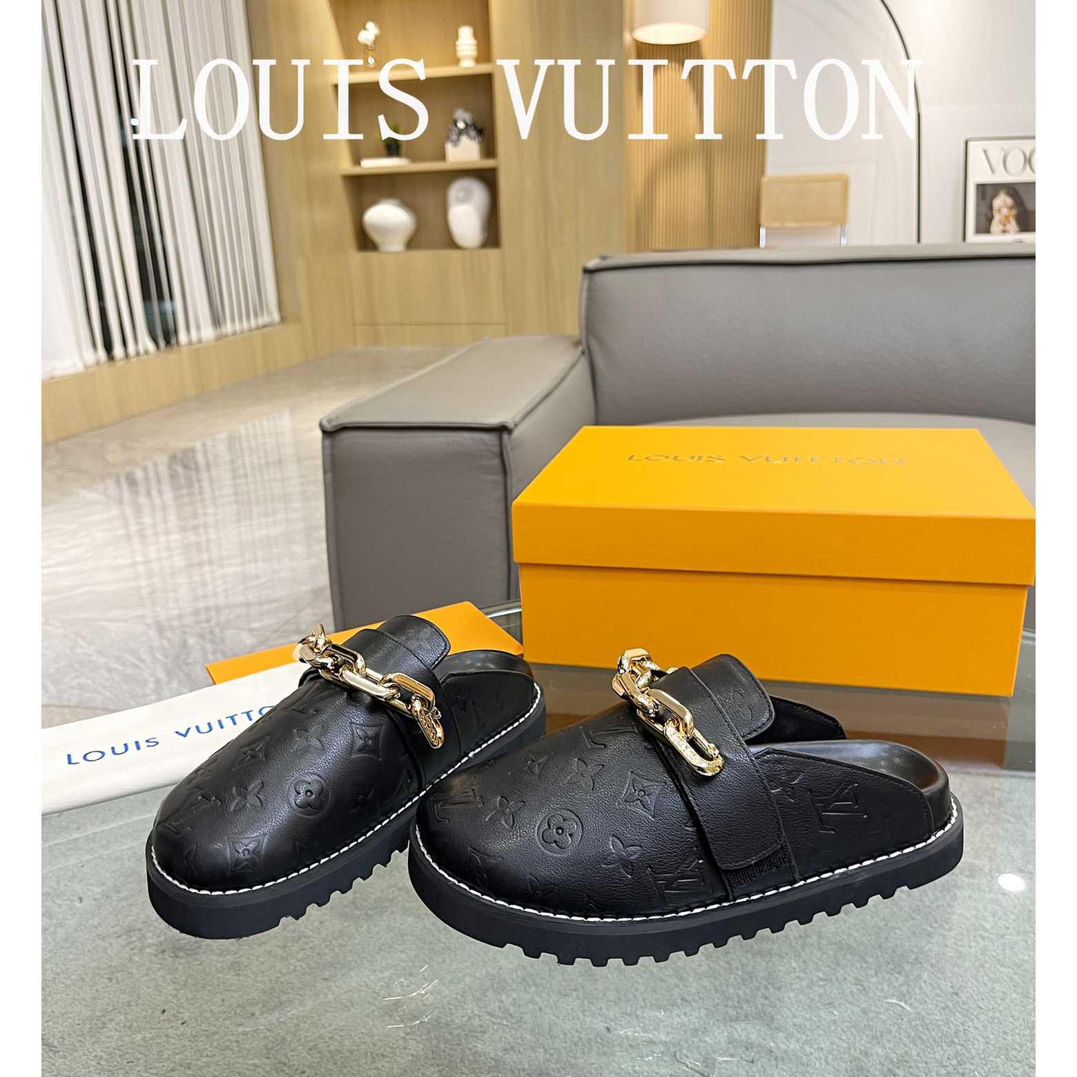 Louis Vuitton Lv Cozy Flat Comfort Clog 1AB3OS - EUR FASHION