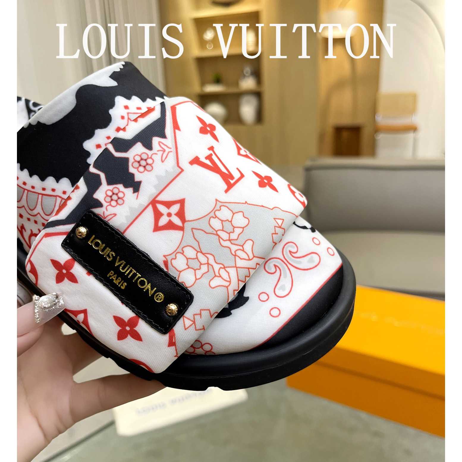 Louis Vuitton Slipper Pillow Flat Comfort Mule - EUR FASHION