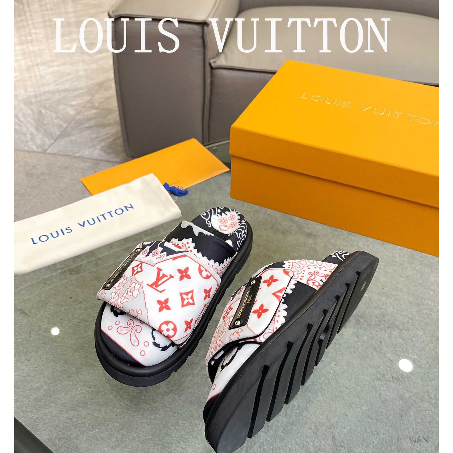 Louis Vuitton Slipper Pillow Flat Comfort Mule - EUR FASHION