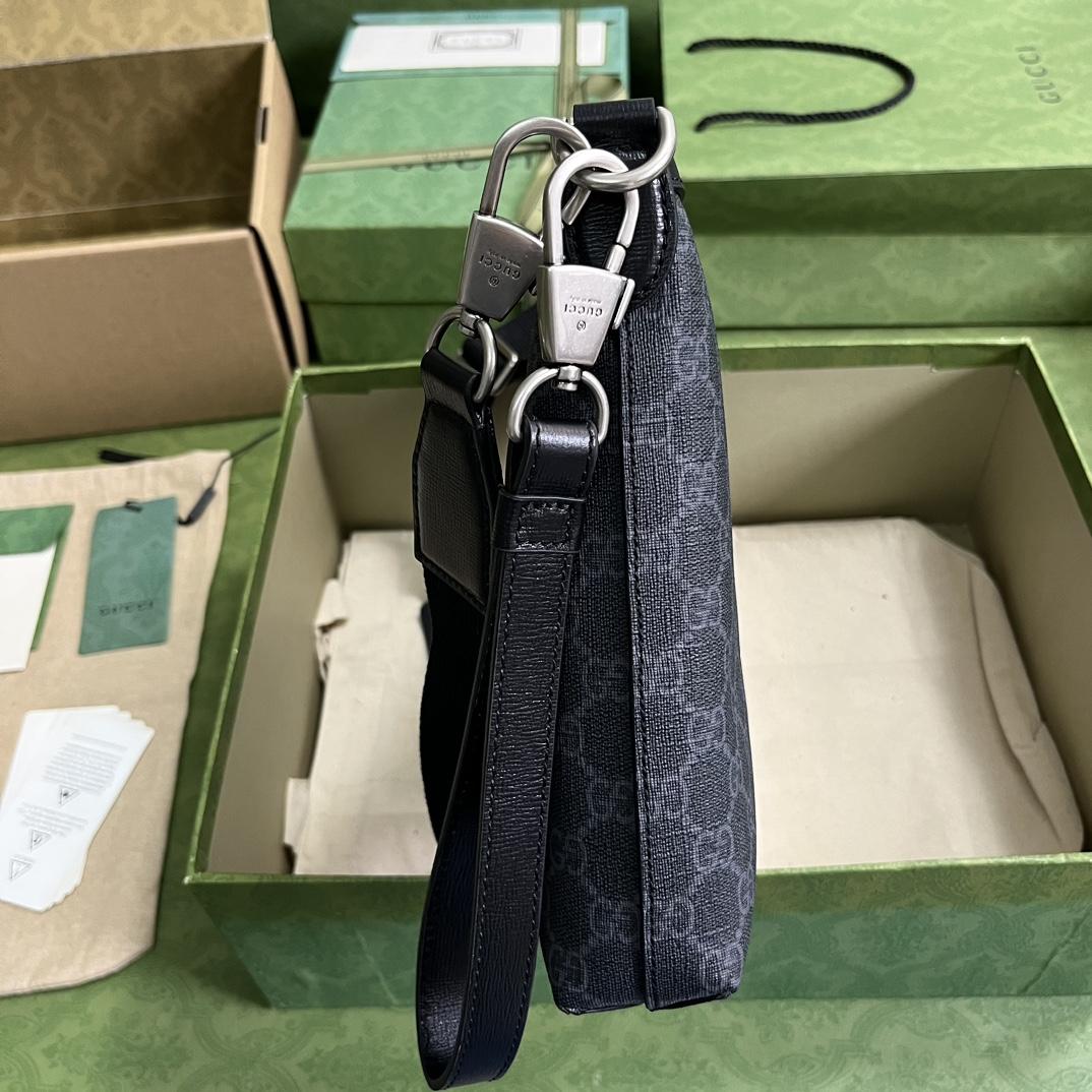 Gucci Messenger-Tasche mit ineinandergreifendem G (30–22,5–5 cm) - EUR FASHION