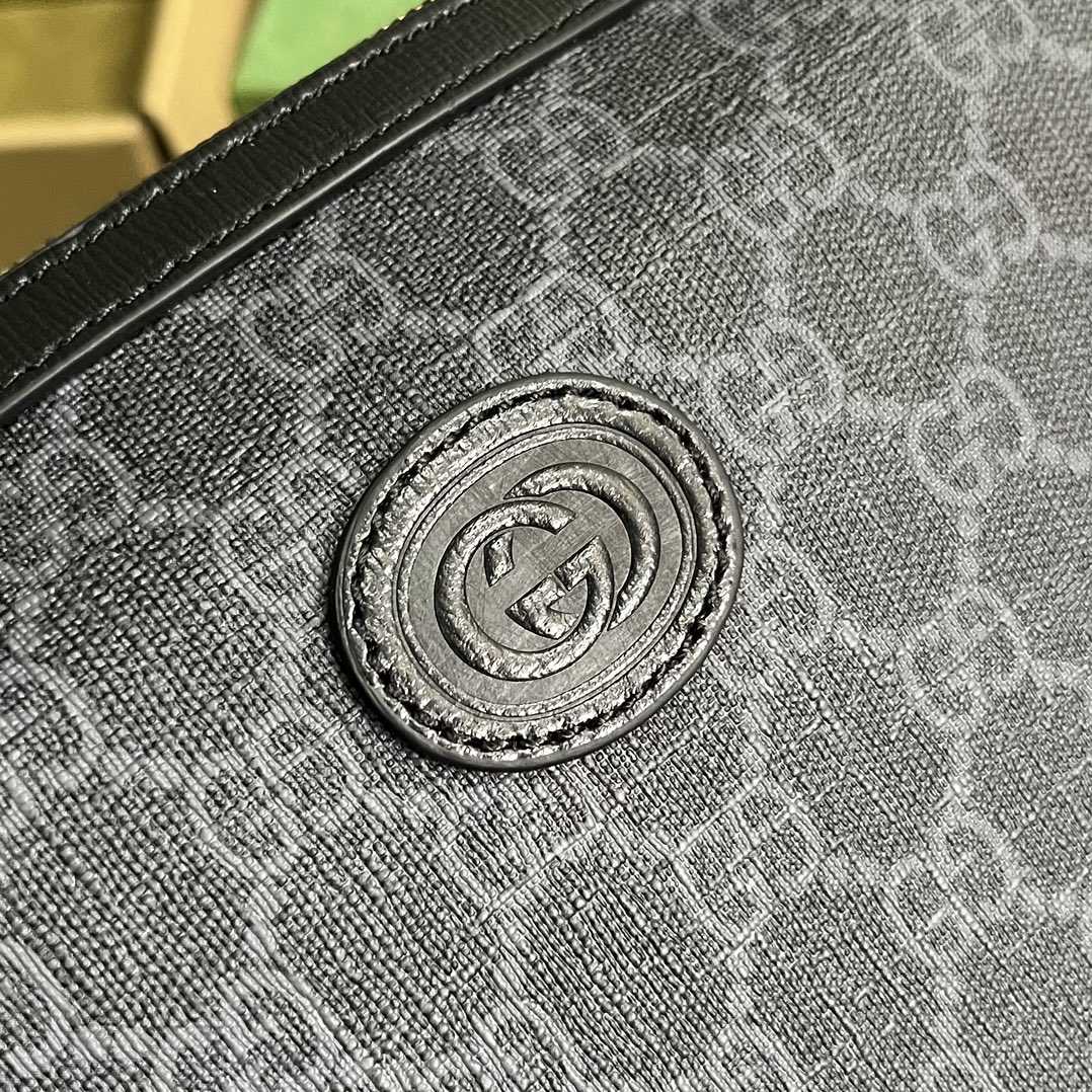 Gucci Messenger-Tasche mit ineinandergreifendem G (30–22,5–5 cm) - EUR FASHION