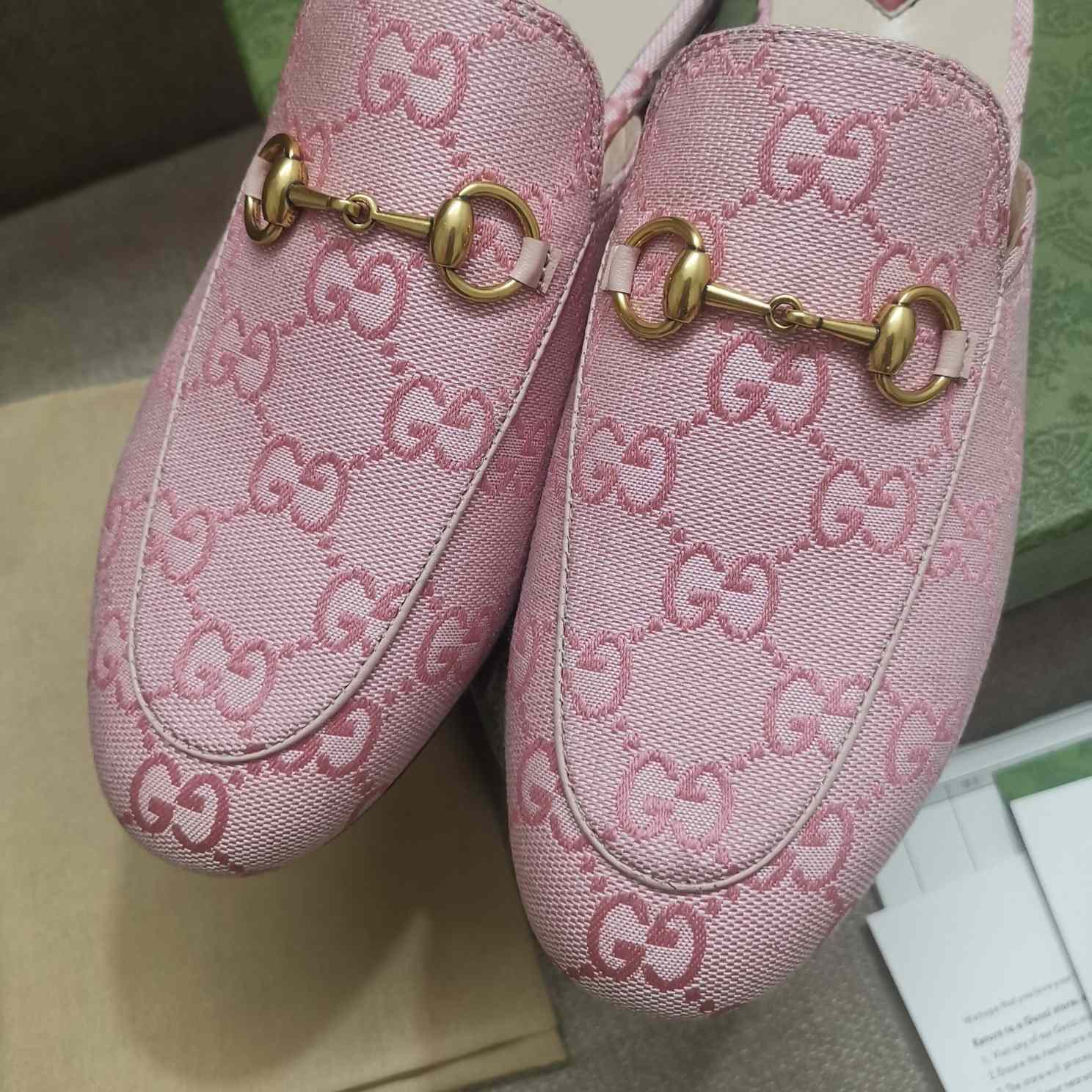 Gucci Princetown GG-Slipper für Damen - EUR FASHION