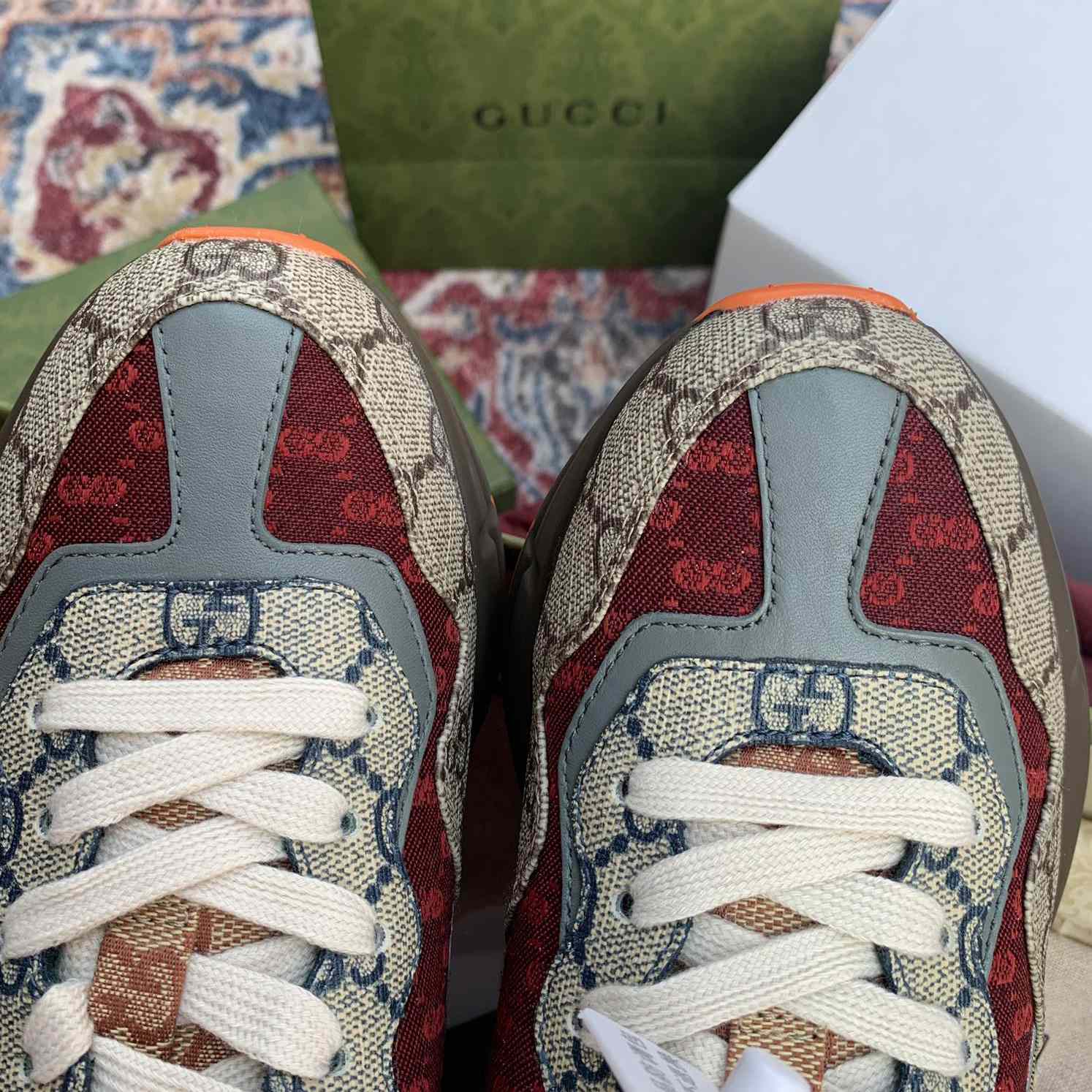 Gucci GG Rhyton Sneaker (nach britischer Größe) - EUR FASHION