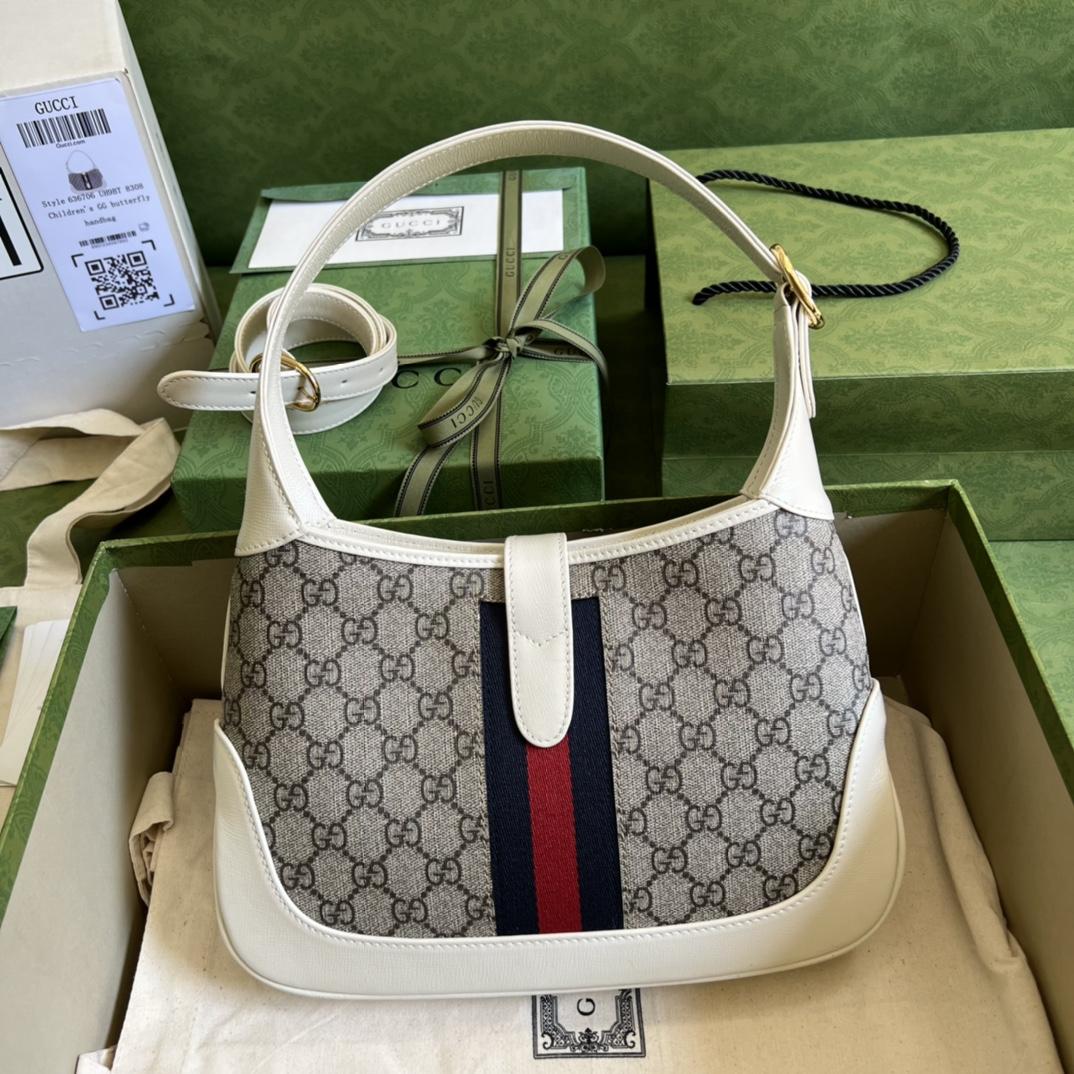 Gucci Jackie 1961 Kleine Umhängetasche (28*19*4,5 cm) - EUR FASHION